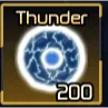 200x Thunder - Broken Blade 