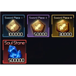Set up upgrade Sword - Broken Blade
