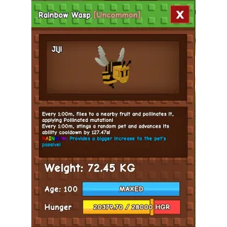 TITANIC RB WASP | 72KG 