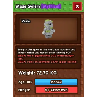 TITANIC MEGA GOLEM | OP