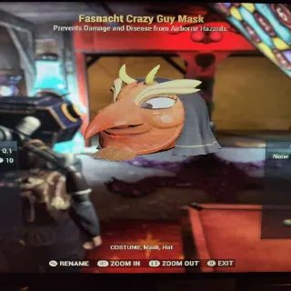 Crazy Guy Mask