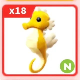 X18 SEAHORSE NEON