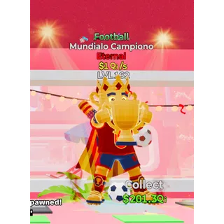 Fortnite Steal The Brainrot Mundialo Campiono Football