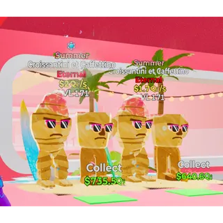 Fortnite Steal The Brainrot  Croissantini et Caffiettino Summer