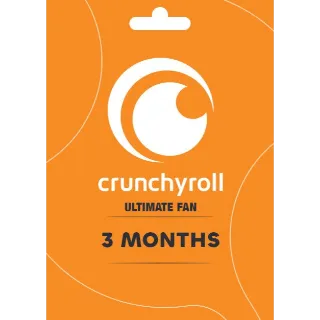 Crunchyroll Premium | Fan 3 Months - Crunchyroll Key - GLOBAL