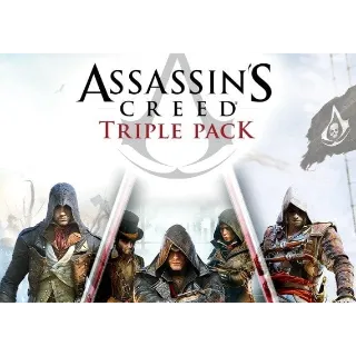 Assassin's Creed Triple Pack - Black Flag + Unity + Syndicate Argentina Xbox One/Series