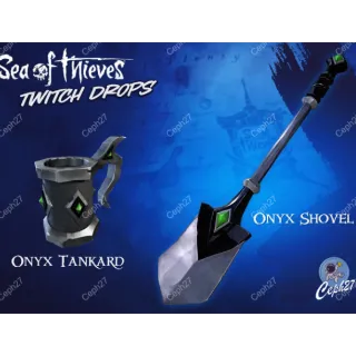 Sea of Thieves - Onyx Shovel + Tankard - Twitch Drops - AUTOMATIC DELIVERY