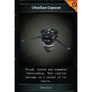Sea of thieves obsidian capstan