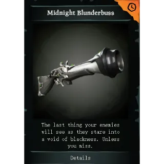 Sea of thieves Midnight Blunderbuss code