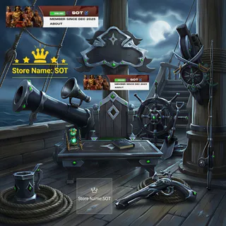 Sea of thieves Obsidian fifteen Item Pack          