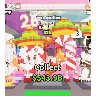 steal a brainrot - Los candies 414m/s