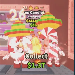 steal a brainrot - Los candies 414m/s