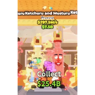 steal a brainrot - Ketchuru and Musturu 297.5M/s