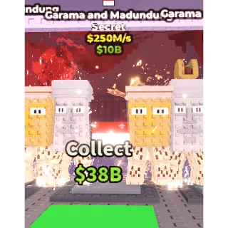 steal a brainrot - GARAMA AND MADUNDUNG 250M/S