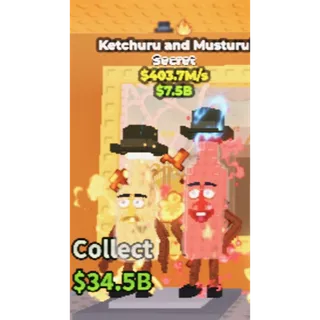 steal a brainrot - Ketchuru and Musturu 403.7M/s