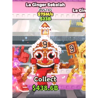 steal a brainrot - LA GINGER SEKOLAH 75M/S