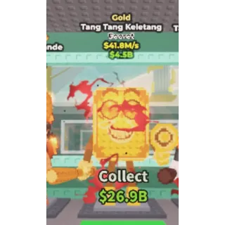 steal a brainrot - Tang tang keletang gold