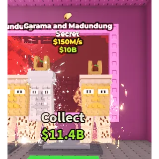 steal a brainrotGARAMA AND MADUNDUNG 150M/S