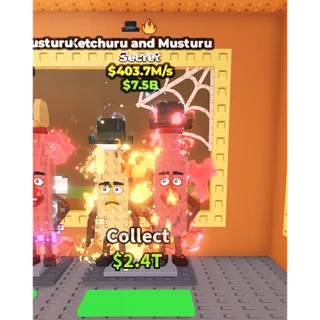 steal a brainrot - KETCHURU AND MUSTURU 403.7M/S