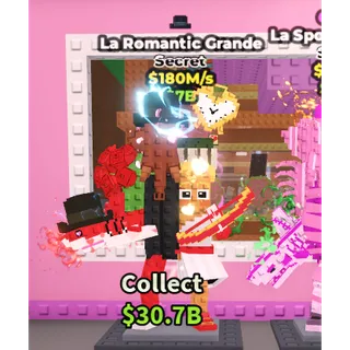 Steal a brainrot - La Romantic Grande 180M/s