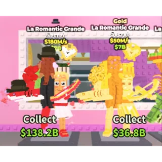 Steal a brainrot - La Romantic Grande 180M/s