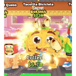 steal a brainrot - TACORITA BICICLETA 49.5M/S