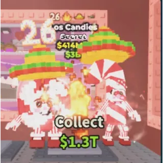 steal a brainrot - Los candies 414m/s