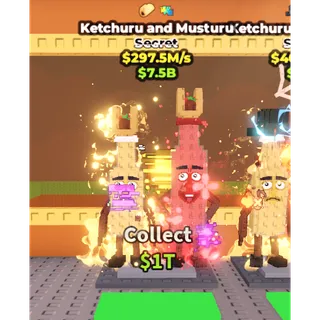 steal a brainrot - KETCHURU AND MUSTURU 297.5M/S