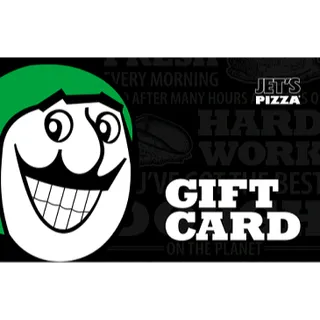 $50.00 USD Jet's Pizza Gift Card