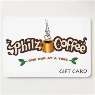 PhilzCoffee Gift Card 50$