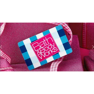 $60.00 USD Bath And Body Works Gift Card
