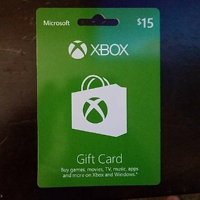 15$ Xbox Gift Card 