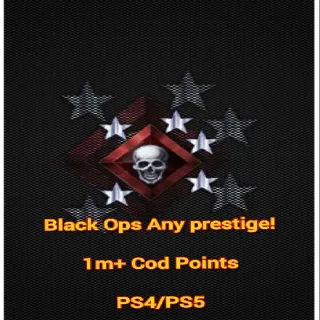 Black Ops Any Prestige