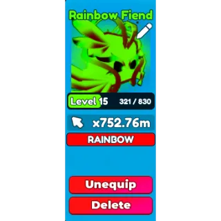 Tap Simulator - Rainbow Fiend