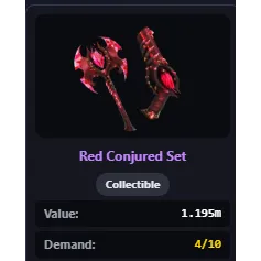 MVSD Red Conjured Set