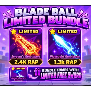 BLADE BALL LIMITED BUNDLE