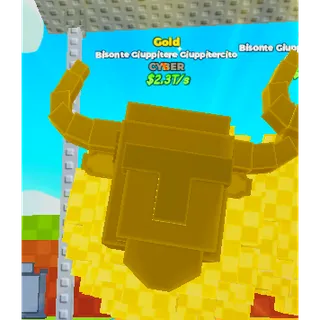 Be a lucky block Golden Bisonte