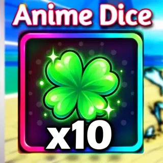 10 lucky spins  | ANIME DICE