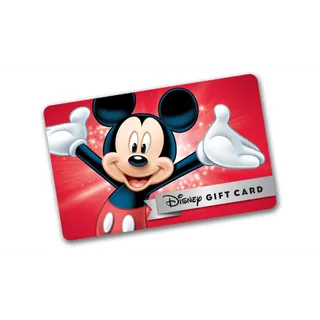 625$ USD Disney gift card