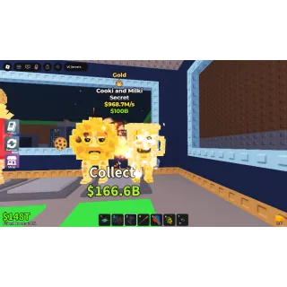 COOKIE AND MILK - GOLD - 968.7M/s