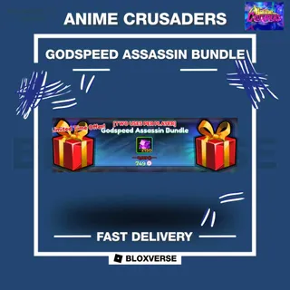 [ CHEAPEST | INSTANT DELIVERY ] | Godspeed Assassin Bundle [799 R] | AC | Anime Crusaders | Roblox | [GIFT] |