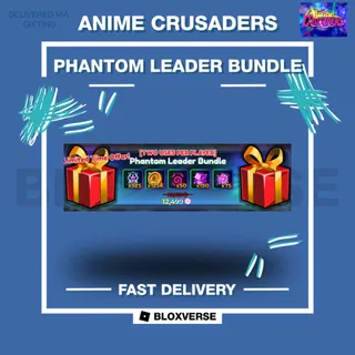 [ CHEAPEST | INSTANT DELIVERY ] | Phantom Leader Bundle [12499 R] | AC | Anime Crusaders | Roblox | [GIFT] |