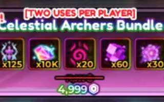 [ CHEAPEST | INSTANT DELIVERY ] | Celestial Archers [4999 R] | AC | Anime Crusaders | Roblox | [GIFT] |