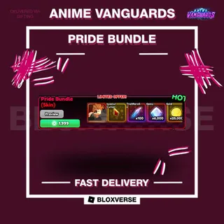 [LIMITED Pride/Escanor SKIN ] | Pride Bundle | AV | Anime Vanguards | Roblox | [GIFT] |