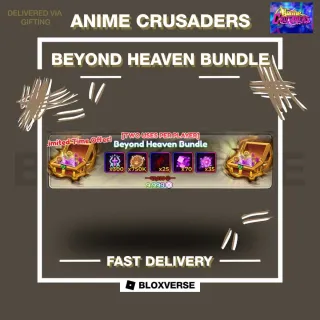 [ CHEAPEST | INSTANT DELIVERY ] | Beyond Heaven Bundle [9999 R] | AC | Anime Crusaders | Roblox | [GIFT] |