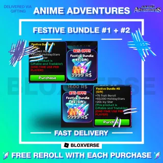 Anime Adventures - Festive Bundle #1 + #2