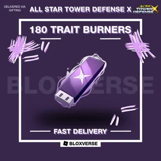 [??NEW | INSTANT DELIVERY??] | 180 Trait Burners Rerolls [3200 R] | ASTDX | All Star Tower Defense X | Roblox | [GIFT] |