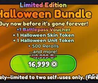 [CHEAPEST ALS | INSTANT DELIVERY] | Halloween Bundle [16999 R] | ALS | Anime Last Stand | Roblox | [GIFT] |