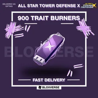 [??NEW | INSTANT DELIVERY??] | 900 Trait Burners Rerolls [16000 R] ASTDX | All Star Tower Defense X | Roblox | [GIFT] |