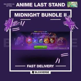 [CHEAPEST ALS | INSTANT DELIVERY] | Midnight Bundle 2 II [7999 R] | ALS | Anime Last Stand | Roblox | [GIFT] |